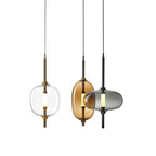Under Vintage Glass Pendant Light