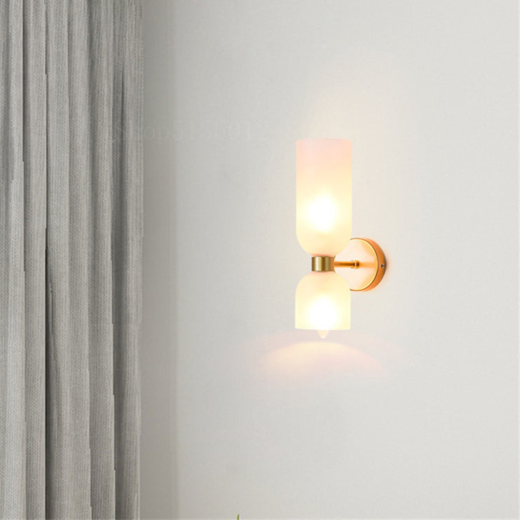 Valentina Modern Bedroom Glass Wall Lamp Sconce - image 10