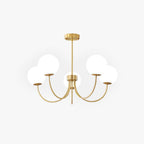 Valentina Modern Ball Bubble Glass Chandelier