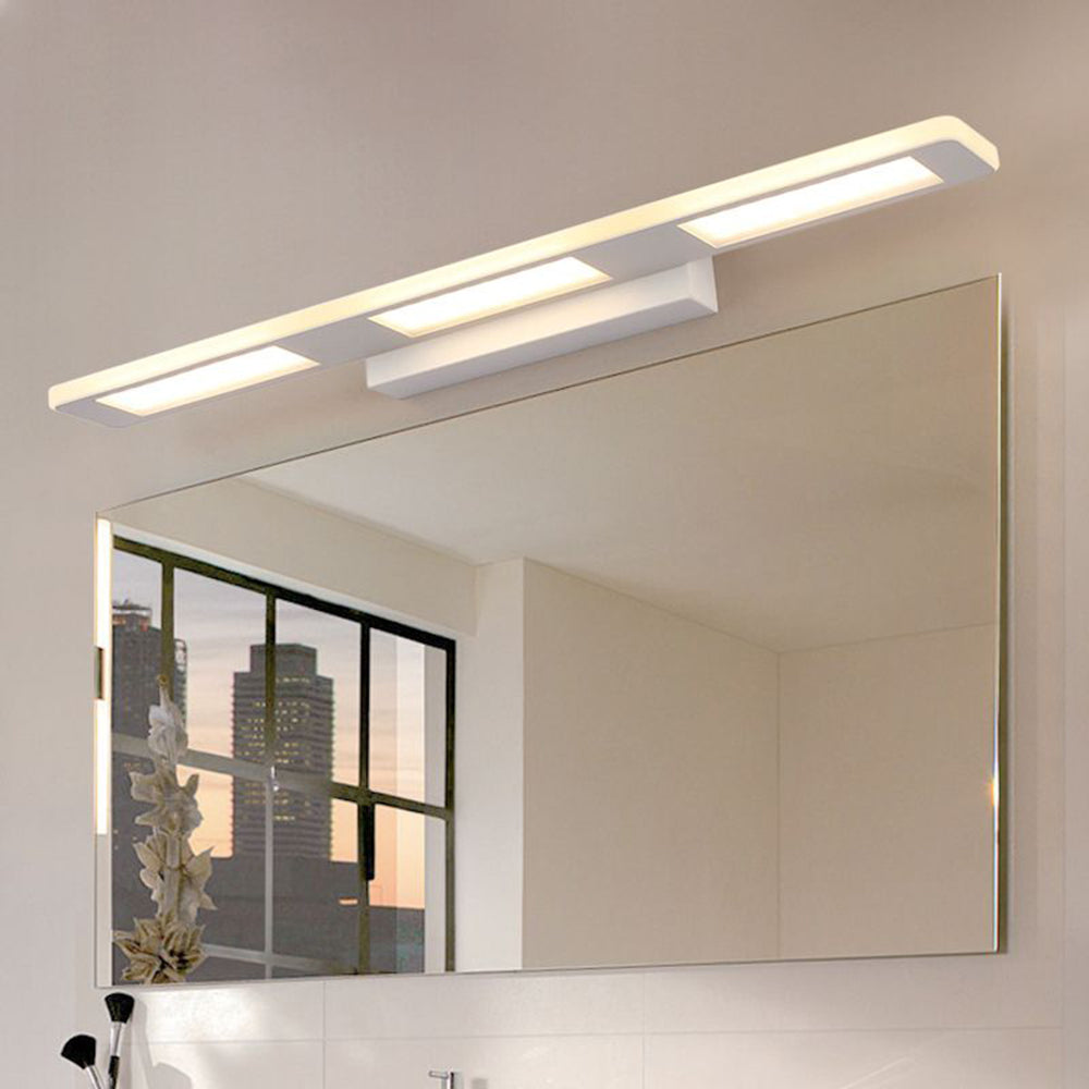 Arisha Modern Rectangular Acrylic Wall Lamp Bathroom
