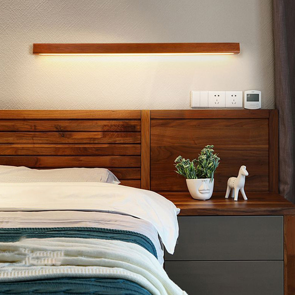 Muto Wall Lamp Linear Wood - Letslighting