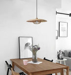 Elanora Wood Retro Vintage Pendant Lamp