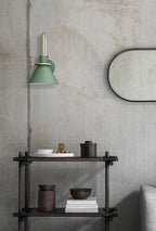 Lustra Wall Lamp Black Gold Minimalist