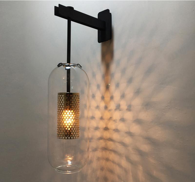 Evan Premium Nordic Art Glass Wall Lamp