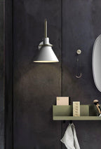 Lustra Wall Lamp Black Gold Minimalist