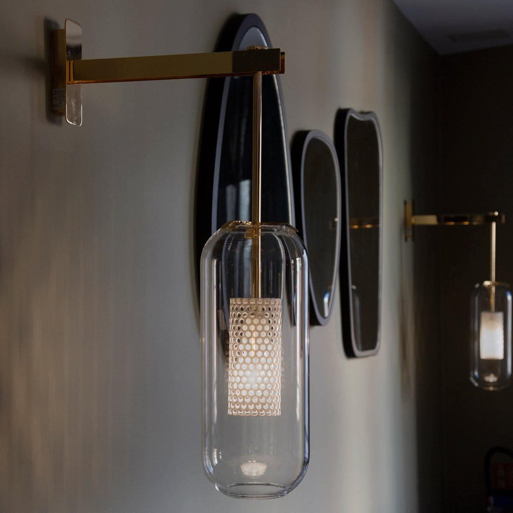 Evan Premium Nordic Art Glass Wall Lamp