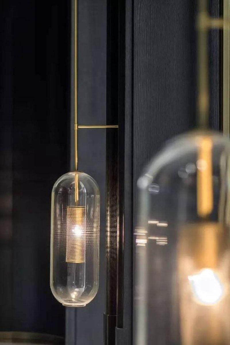 Adan Modern Minimalist Glass Wall Lamp