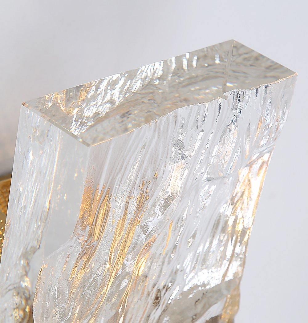 Ivenen Art Elegance Unique Ice Crystal Wall Lamp