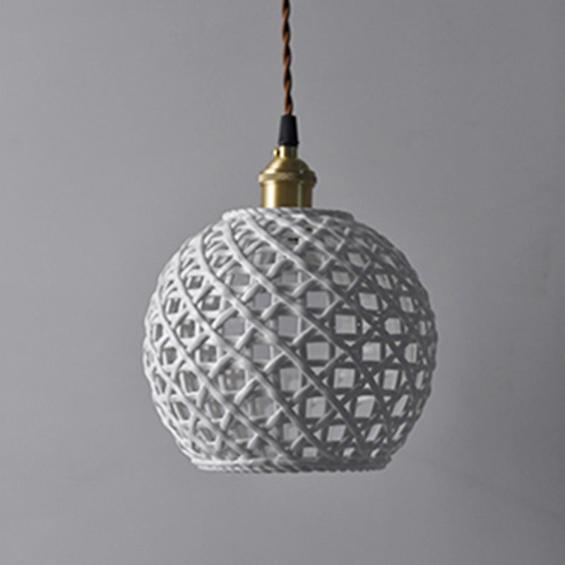 Valentina Modern LED Pendant Light Blue White Bedroom/Kitchen
