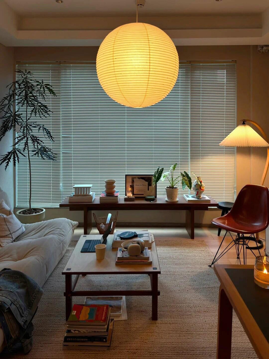 Lustra Pendant Lamp Paper for Living Room