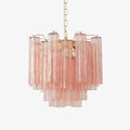Aurora Chandelier Glass Tube Layered Luxury