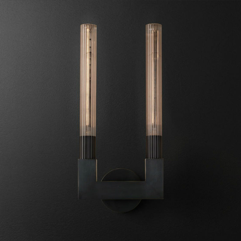 Arisha Nordic Glass Indoor Wall Lamp Restaurant Bedroom