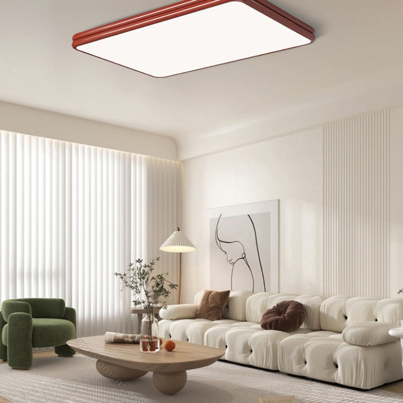 Valentina Retro LED Flush Mount Ceiling Lamp Acrylic Living Room