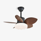 Liora Tropical Wood Ceiling Fan Light