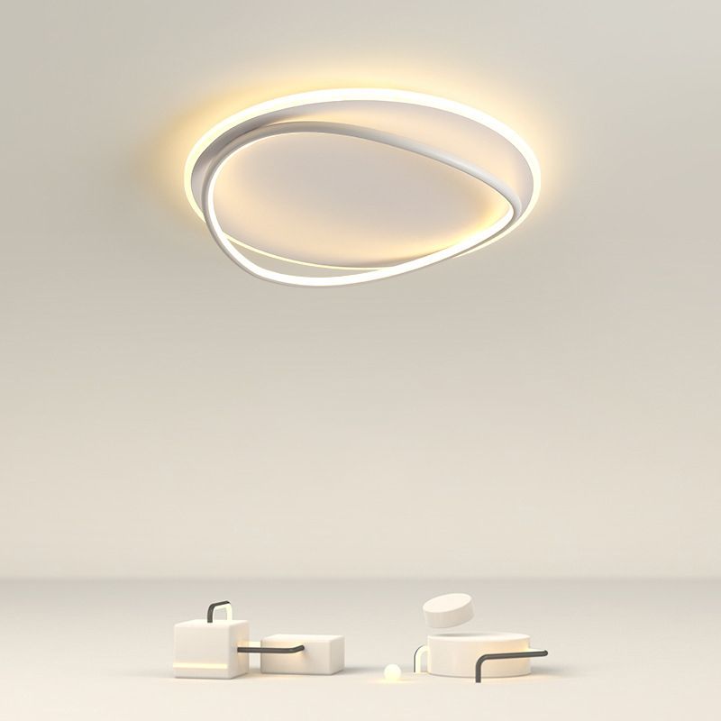 Arisha Flush Mount Ceiling Light Ring Modern Dining Room