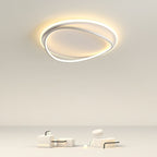 Arisha Flush Mount Ceiling Light Ring Modern Dining Room