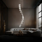 Kristy Industrial Chandelier Acrylic Bedroom Living Room