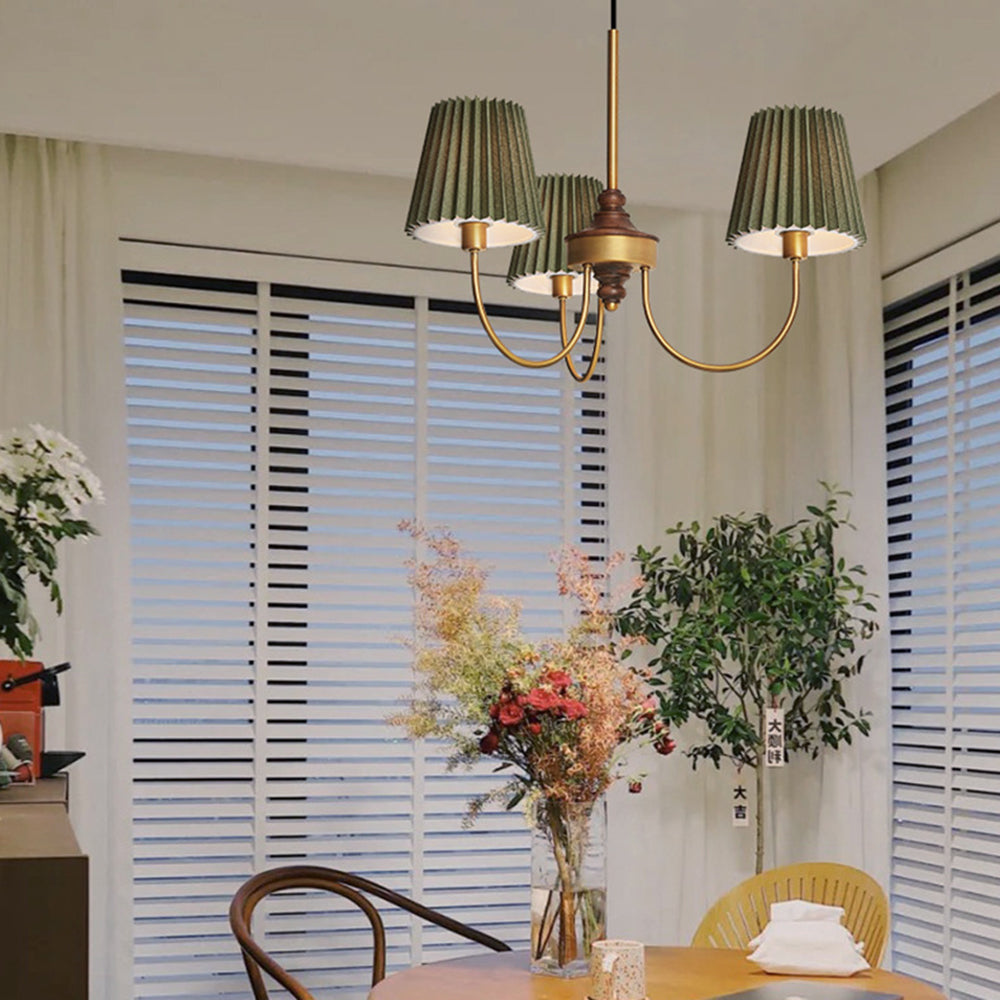 Silva Modern Retro Fabric Chandelier