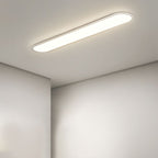 Arisha Flush Mount Ceiling Light Oval Minimalist Acrylic Dining Room