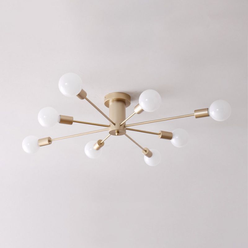 Valentina Modern Globe Bubble Flush Mount Ceiling Light