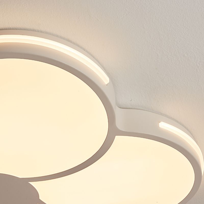 Arisha Modern Flower Acrylic Flush Mount Ceiling Light