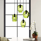 Arisha Modern Art Deco LED Cylindrical /Glass Pendant Light