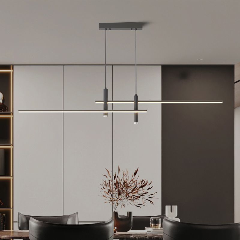 Arisha   Pendant Light Modern Linear Dining Room