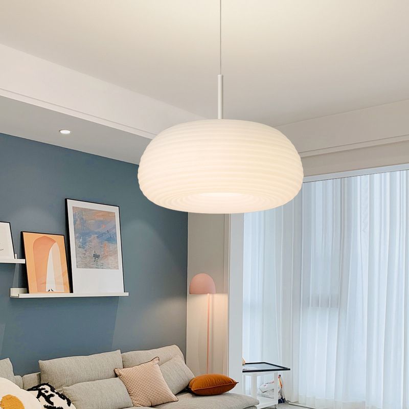 Ritta Drum Shape Pendant Light & Acrylic