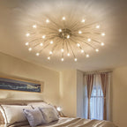 Arisha Art Deco Starry Glass Flush Mount Ceiling Light - image 6