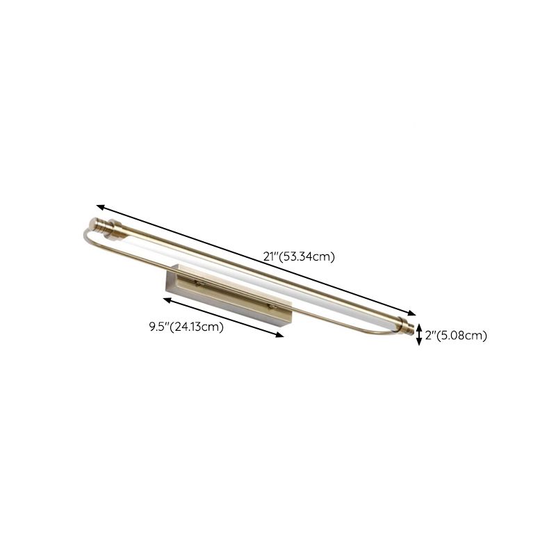 Arisha Modern Linear Vanity Wall Lamp
