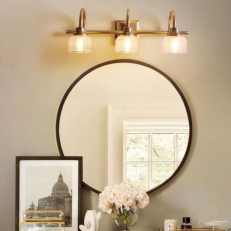 Arisha Prismatic Glass Vanity Wall Lamp