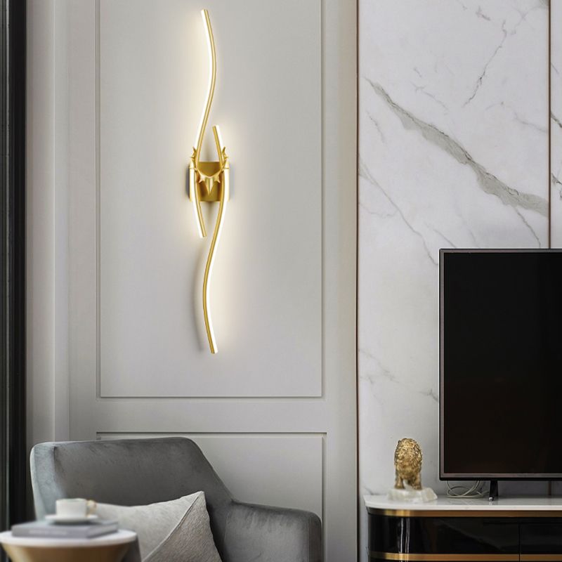Arisha Modern Linear Vanity LED Wall Lamp