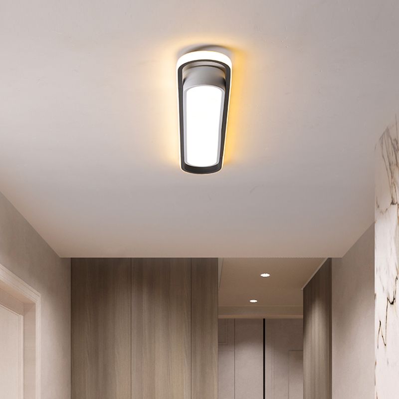 Arisha Minimalist Linear Flush Mount Ceiling Light