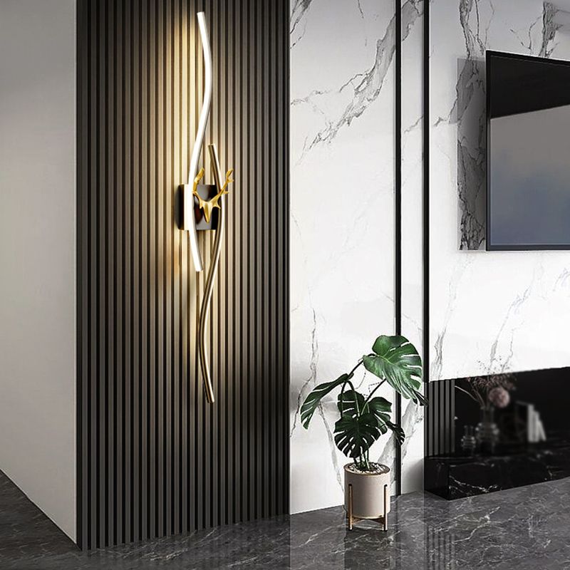 Arisha Modern Linear Vanity LED Wall Lamp