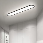 Arisha Flush Mount Ceiling Light Oval Minimalist Acrylic Dining Room