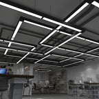 Arisha Minimalist Rectangular LED Pendant Light Acrylic Office