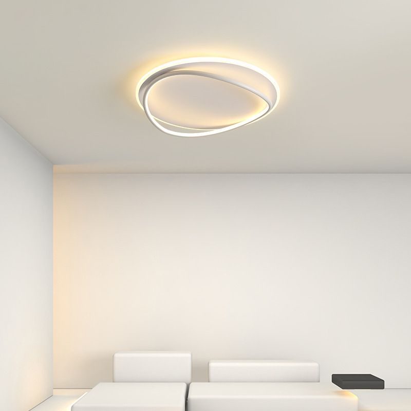 Arisha Flush Mount Ceiling Light Ring Modern Dining Room
