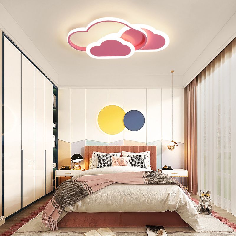 Valentina LED Star Designer Children Flush Mount Ceiling Light