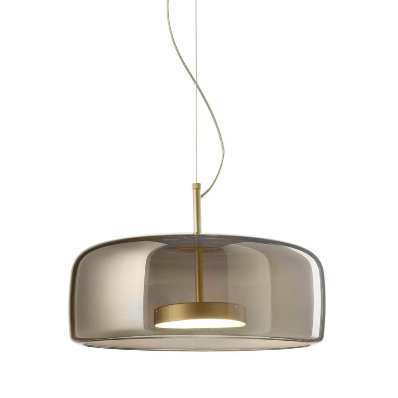 Valentina Minimalist Cylindrical /Glass Pendant Light, Kitchen