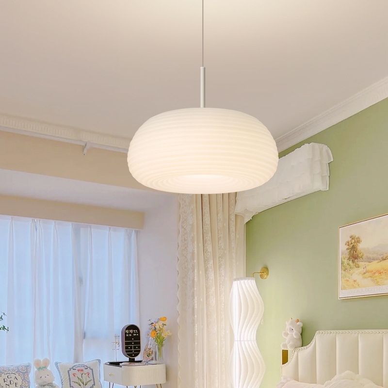 Ritta Drum Shape Pendant Light & Acrylic