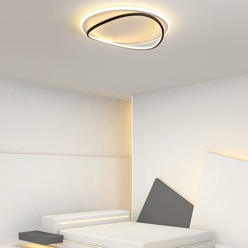 Arisha Flush Mount Ceiling Light Ring Modern Dining Room