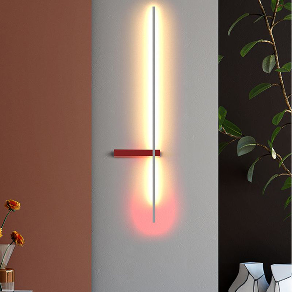 Arisha Minimalist Linear Multi-Color Indoor Wall Lamp Bedroom Lving Room