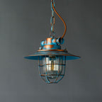 Epoch Industrial Glass Pendant Light Bedroom
