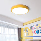 Valentina Nordic LED Round Flush Mount Ceiling Light