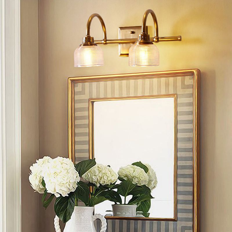 Arisha Prismatic Glass Vanity Wall Lamp