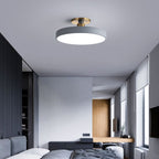 Aria Nordic Minimalist Round Flush Mount Ceiling Light