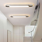 Arisha Minimalist Linear Flush Mount Ceiling Light