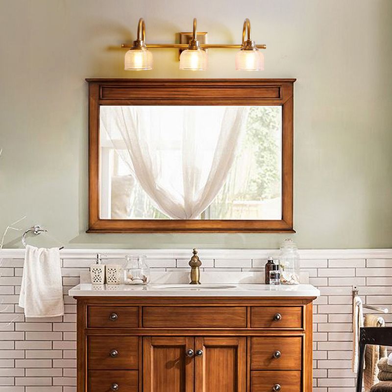 Arisha Prismatic Glass Vanity Wall Lamp