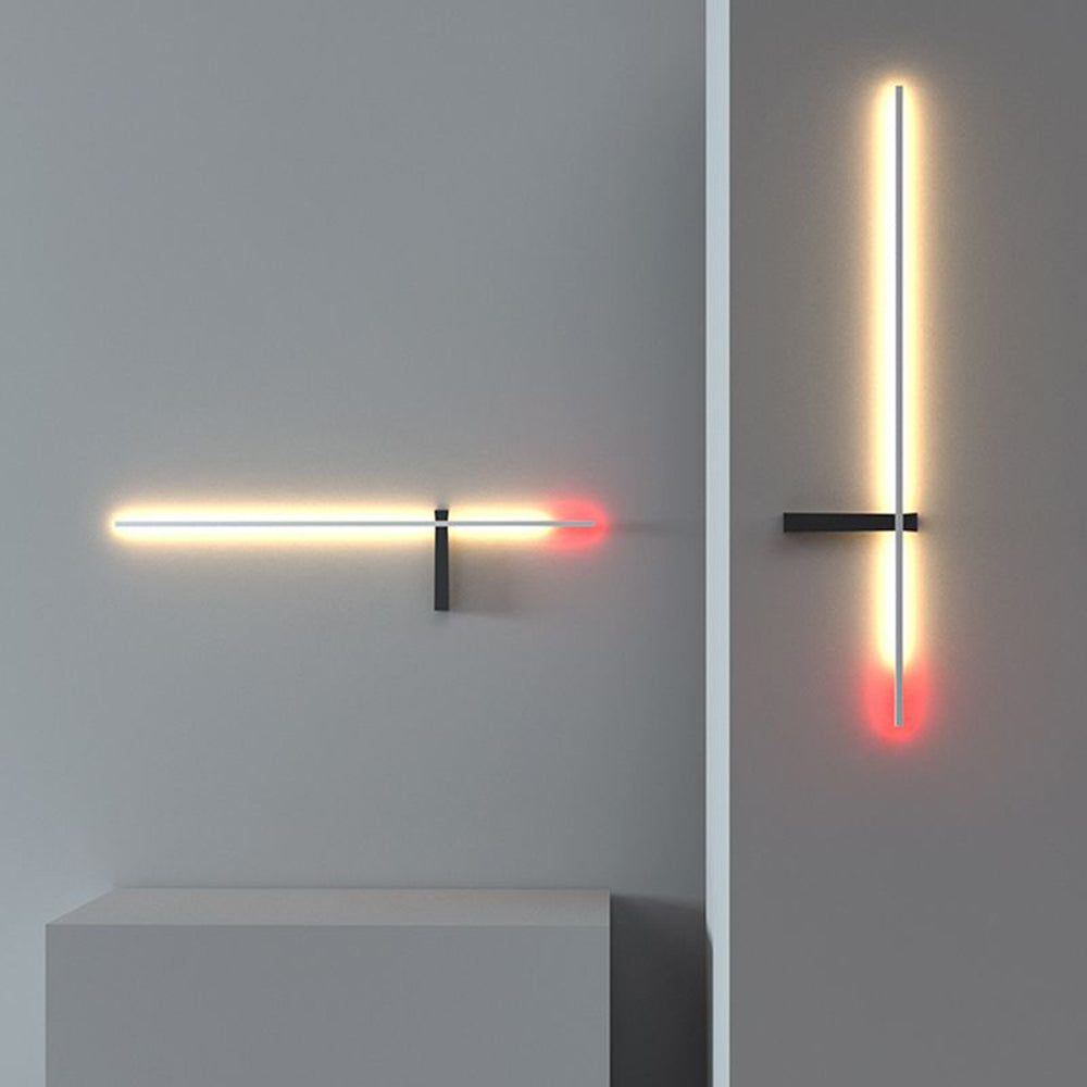 Arisha Minimalist Linear Multi-Color Indoor Wall Lamp Bedroom Lving Room