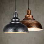 Arisha Pendant Light Dome Industrial Copper
